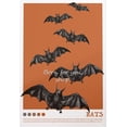 thumbnail image 3 of Vintage Spooky Poster Ghost Skull Crow Bats Spider Pumpkin Prints Canvas Painting Wall Art Picture Halloween for Room Home Decor, 3 of 5