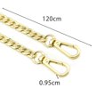 thumbnail image 6 of Tnobhg Bag Chain Strap Heavy Duty Metal Snap Hook Clip Crossbody Handbag Messenger Bag Shoulder Strap Replacement Bag DIY Accessories, 6 of 8