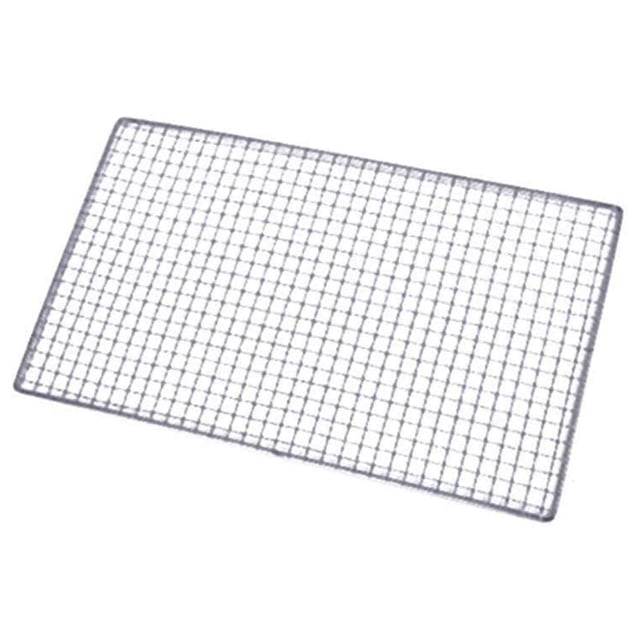 Malla de alambre para barbacoa con agujeros cuadrados de metal de 30 cm x 45 cm