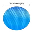 thumbnail image 6 of Round Pool Cover for 6 FT Diameter Above Ground Easy Set Frame Pools Inflatable Pool Covers Dust Pool Cover Protector with Drawstring Hot Tub Spa Pool Blanket Covers, 6 of 7