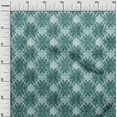 thumbnail image 3 of oneOone Polyester Spandex Teal Green Fabric Geometric Sewing Craft Projects Fabric Prints By Yard 56 Inch Wide, 3 of 4