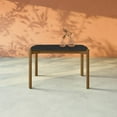 thumbnail image 2 of Manhattan Comfort Gales 47.24 Dining Table from Engineered Wood in Matte Black, 2 of 5