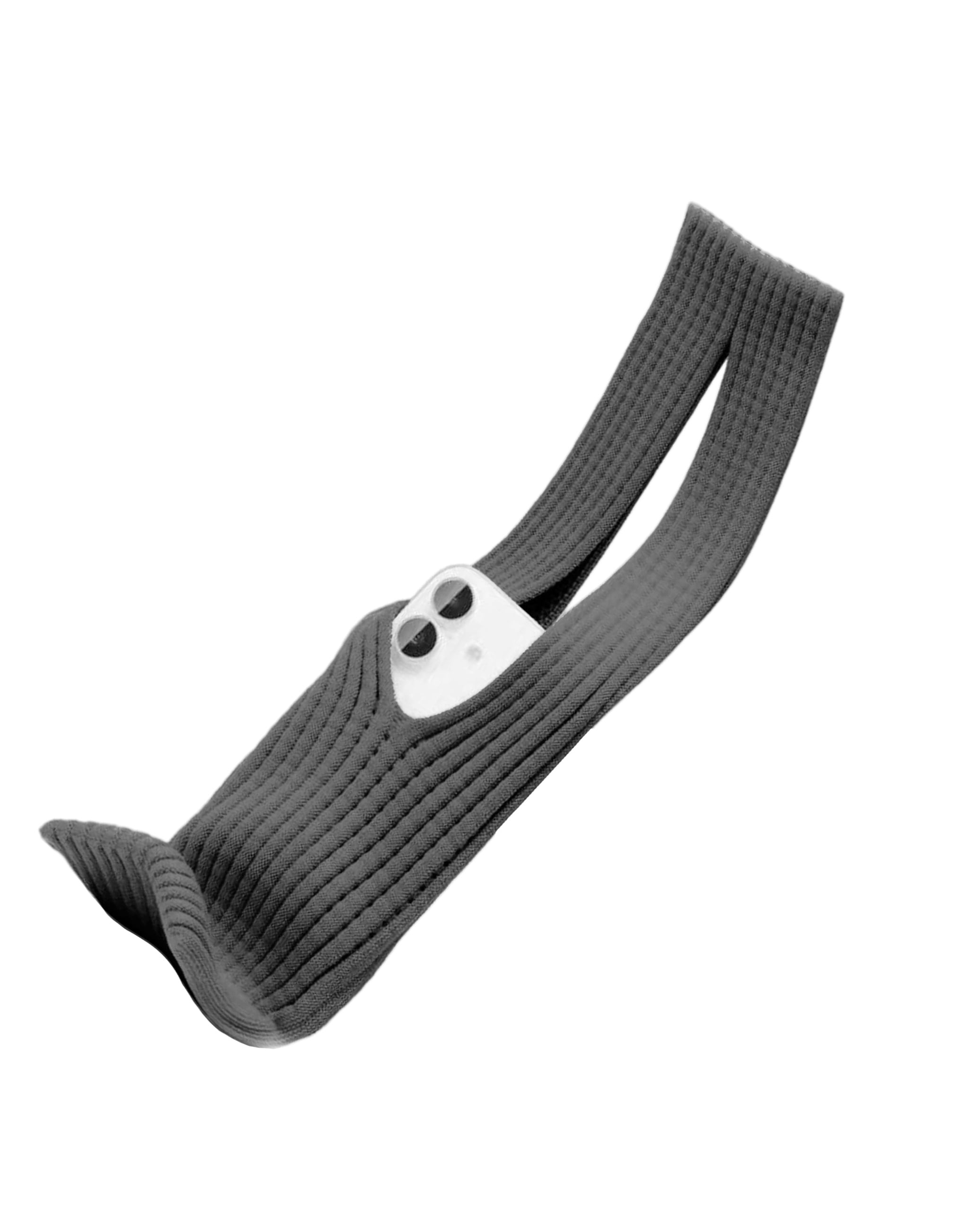 Short Compact Flex-Knit Phone Pouch - Black