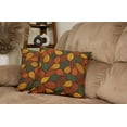 thumbnail image 5 of Autumn Decorations Fall Porch Outdoor Throw Pillow Covers Décor Maple Leaves Farmhouse Cushion Cases 18 x 18 Inch Set of 2 for Home Couch Sofa Patio Bench - Aurelia, 5 of 6
