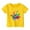 Z-Yellow2, variant on Hiijoy Toddler Girl's Graphic T-Shirt Butterfly Print Short Sleeved Summer Casual T Shirt