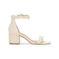 thumbnail image 2 of INC Womens Hadwin Faux Leather Pearl Heel Sandals, 2 of 3