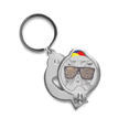 thumbnail image 1 of Leopard Print Sunglass Cat Head Animal Nail Clippers Sharp Fingernail Stainless Steel Cutter, 1 of 3