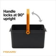 thumbnail image 4 of UYGDUY-Garden Tool Caddy, Portable Storage Organizer with Locking Handle and Removable Bin (Wall-Mountable) for Snips & Pruners, Durable Recycled Resin Carrier for Indoor & Outdoor Gardening, 4 of 4