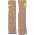 thumbnail image 1 of Portolano Femmes Multicolore Tricot Bras Sans Doigts Chauffe Plus Chaud - Taille Unique, 1 of 1