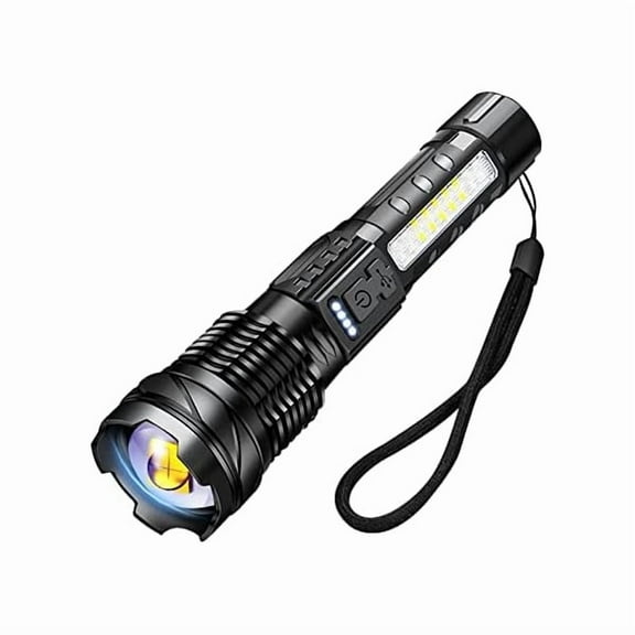 ZCA76 Rechargeable Flashlights 20000 High Lumens - Brightest LED Flash Light 7 Modes with COB Side Light，High Powered Handheld Flashlight for Emergency Camping