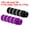 Purple/Black, variant on Uxcell Bike Pegs Fit Axles, Aluminum Alloy Anti-Skid Foot Bicycle Pegs for BMX Mountain Cycling Purple/Black