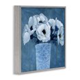 thumbnail image 3 of Stupell Industries Traditional Patterned Vase Flowers Gray Framed Giclee Art, 17 x 17, by Janet Tava, 3 of 8