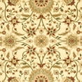 thumbnail image 4 of SAFAVIEH Lyndhurst Victoria Traditional Floral Runner Rug, Ivory/Black, 2'3" x 12', 4 of 6