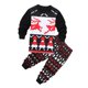 thumbnail image 1 of Pijamas navideños para bebés, conjunto de pijamas navideños de Papá Noel para niñas y niños, pijamas de algodón para niños pequeños, ropa de dormir de Año Nuevo, conjunto informal para niños, 1 of 4