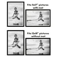thumbnail image 6 of Americanflat 12x18 Poster Frame with Polished Plexiglass with 11x17 Mat 5 Pack Display Photo Galleria - Black, 6 of 8
