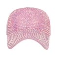 thumbnail image 2 of Dyfzdhu Men Women Baseball Caps Fashion Adjustable Cotton Cap Star Rhinestone Cap, 2 of 4