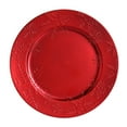 thumbnail image 1 of Assiette de présentation 33cm Holiday Time de couleur rouge, 1 of 1