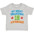 thumbnail image 3 of Inktastic My Great Grandma is Awesome Boys or Girls Toddler T-Shirt, 3 of 5