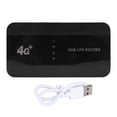 thumbnail image 2 of 4G WiFi Mobile Hotspot, Pocket Mobile Router Hasta 10 Usuarios Conexión Ethernet 300Mbps para al aire libre para acampar, 2 of 7