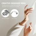 thumbnail image 4 of STRANDCHIC Adjustable Ring Skull Rings 1Pcs Costume Parties Personality Expression, 4 of 5