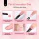 thumbnail image 3 of Set de gel de uñas Poly Bleetles Nude Pink Glitter, 6 colores, 3 of 7