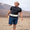 thumbnail image 6 of WATERFLY Unisex Adjustable Non-Slip Jogging Exercise Fitness Nylon Running Waist Belt,Beige, 6 of 7
