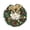 C, variant on OIUR 12 Inch Christmas Wreath Decoration for Front Door Artificial Wreath with Bells Balls Bows for Indoor Outdoor Holiday Decor