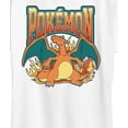thumbnail image 3 of Pokémon - Charizard Collegiate -  Women's Short Sleeve Graphic T-Shirt, 3 of 5