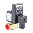 thumbnail image 2 of Válvula de drenaje electrónica con temporizador, válvula solenoide eléctrica para drenaje de tanque de compresor de aire, tipo dividido, CA 220 V, 2 of 14