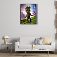thumbnail image 2 of (w2178) Resina Diamante La Serie Dibujos Animados Hombre Groot Diamante 40*50CM, 2 of 9