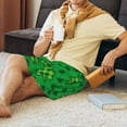 thumbnail image 5 of Balery St Patrick's Day5 Men's Cotton Knit Pajama Shorts Waistband & Pockets,Short Pajama Pants-X-Large, 5 of 8