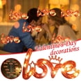 thumbnail image 1 of WREESH 2021 Valentine's Day Warm Decorative Lighting LOVE Lantern Home Decoration, 1 of 9