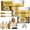 2PCS, variant on Weather Resistant Water-Based Gold Paint - Weather Resistant Water Based Gold Paint, for Metallic, Wood, Stone and Plaster Surfaces