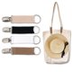 thumbnail image 1 of Clip de bolsillo para sombrero, Clips de retención para bolso de viaje, Clips para sombrero, soporte para sombrero para accesorios de viaje al aire libre, 1 of 10