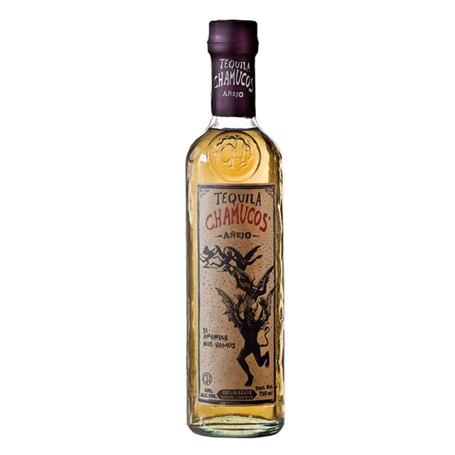Tequila Chamucos Añejo 750 ml