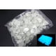 thumbnail image 3 of 100pcs adoquines luminosos guijarros piedras brillan en la oscuridad grava para acuario pecera jardín jardín decoración (blanco), 3 of 7