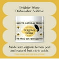 Brighter Shine 60 Uses, Natural Lemon Dishwasher Additive & Citric