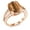 Brown||White, variant on 18K Rose Gold Plated Silver Green Mystic Quartz Ring for Women (4.48 Cttw, Oval 12X10MM, Gemstone Birthstone, Available in Size 5, 6, 7, 8, 9)
