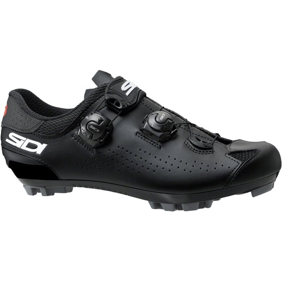 Sidi Eagle 10 Mega Mountain Clipless Shoes - Men's, Black/Black, 43