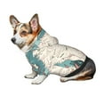 thumbnail image 7 of Honeii Celestial Cat And Flowers Print Small Dog Hoodies Pet Hooded Sweatshirts Fall Winter Puppy Cat Sweaters Warm Clothes for Small Dogs Outfits Costume-X-Large, 7 of 7