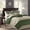 Green, variant on Madison Park 7 Piece Faux Suede Comforter Set