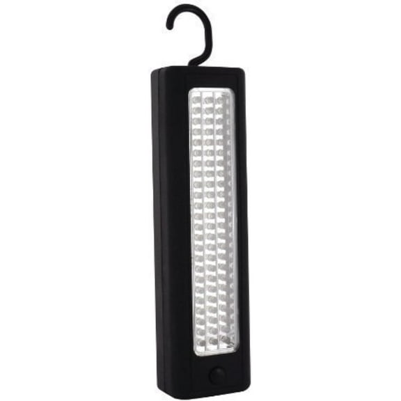 Ultra Bright Work Light - 72 LED Magnetic Light with Hanging Hook, Portable Battery Operated Inspection Lamp Torch for Camping, Attic, Workshop, Fishing