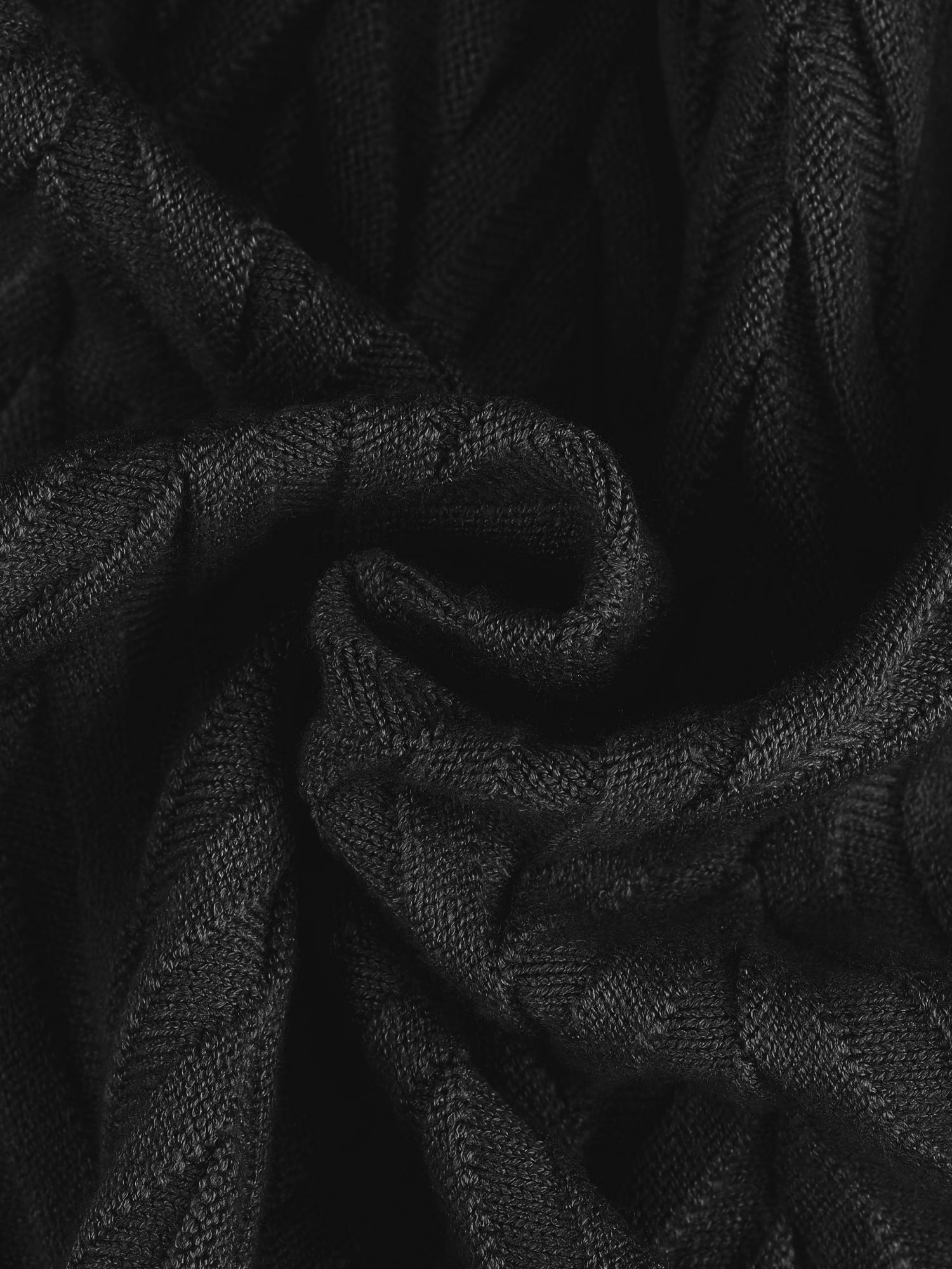 DARING DIVA Women's A-Line Skirts Stretchy Sweater Midi Skirt S Black