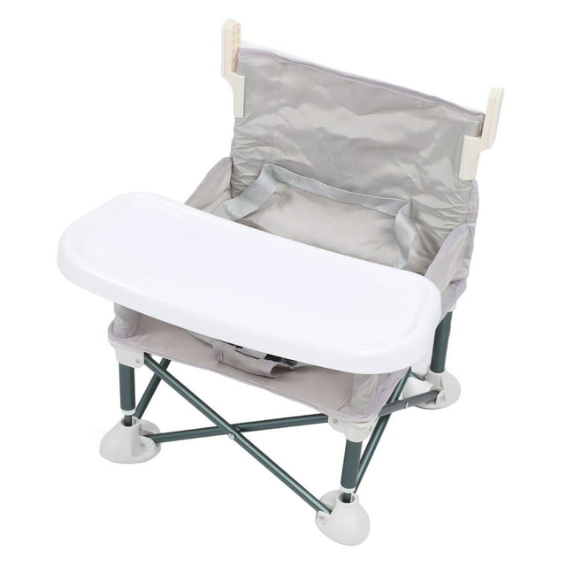 Asiento de Refuerzo de Vije para Bebés Portátil, Cinturón de Seguridad para Niños Bandeja extraíbles asiento Portátil para Bebés para Uso Exterior Al Aire Libre