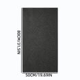 thumbnail image 3 of Uklsqma Thick Textured Door Mat 80x50x3cm, Absorbent Entryway Rug for Indoor Outdoor, Polyester with Stay-Put Non-Slip Base, Gray Red, 1 Pc, 3 of 6