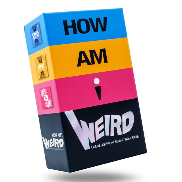 Juego de cartas How Am I Weird, ganador del premio Family Party, 500 tarjetas