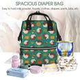 thumbnail image 5 of Daiia Cartoon Turkey Large Capacity Baby Bag Waterproof Stylish Diaper Bag Mummy Backpack Adjustable Straps Diaper BagBaby Essentials Bag, 5 of 6