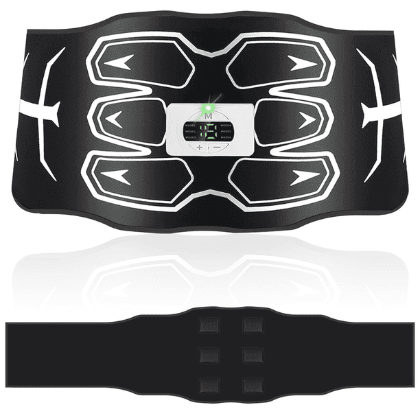 ABS Cinturón Muscular, Recortadora de Cintura de Tela Lavable para Entrenamiento, Máquina de Entrenamiento de Fitness para Hombre y Mujeres, Oficina en Casa