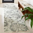 thumbnail image 3 of SAFAVIEH Blossom Riley Floral Runner Rug, Ivory/Blue, 2'3" x 9', 3 of 7