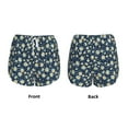 thumbnail image 4 of Disketp Daisy Floral B Print Women's Shorts Workout Shorts for Athletic Gym Running Shorts with Phone Pockets XX-Large, 4 of 8